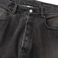 画像3: CALEE  VINTAGE REPRODUCT DENIM PANTS ＜USED BLACK＞ (3)