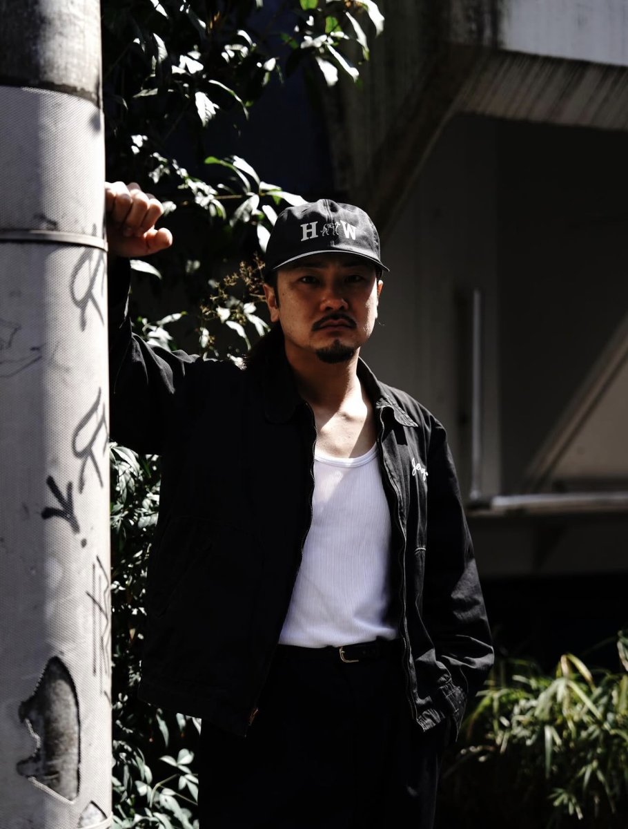 画像2: THE H.W.DOG&CO.  HW WASHED BIKERS CAP (2)