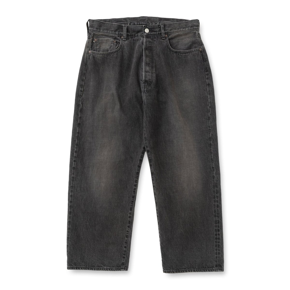 画像1: CALEE  VINTAGE REPRODUCT DENIM PANTS ＜USED BLACK＞ (1)