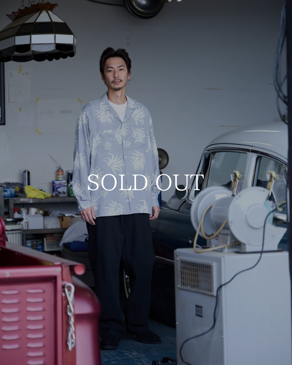 画像12: RADIALL  AGAVE - OPEN COLLARED SHIRT L/S (12)