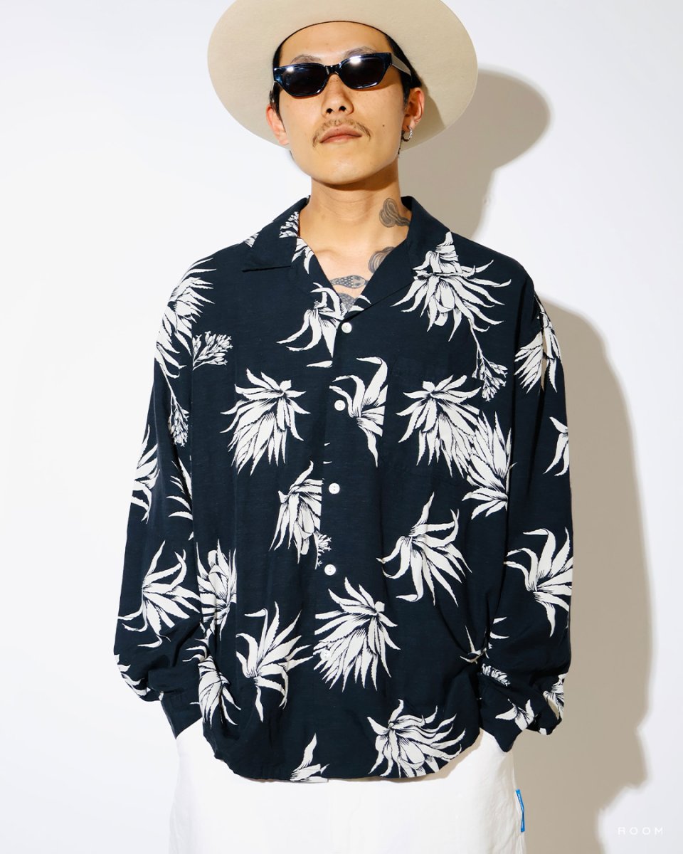 画像4: RADIALL  AGAVE - OPEN COLLARED SHIRT L/S (4)