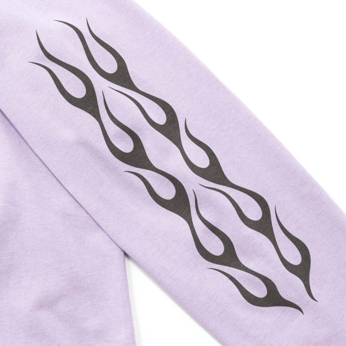 画像15: CALEE  VINTAGE TYPE FLAME LOGO PINSTRIPING L/ S TEE ＜NATURALLY PAINT DESIGN＞ (15)