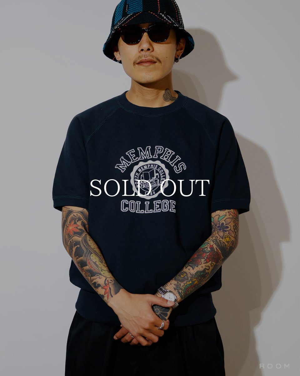 画像3: MINEDENIM  North Memphis College Logo S.S Crewneck Pullover (3)