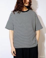 画像3: MINEDENIM  L.G.Border Crewneck T-SH (3)
