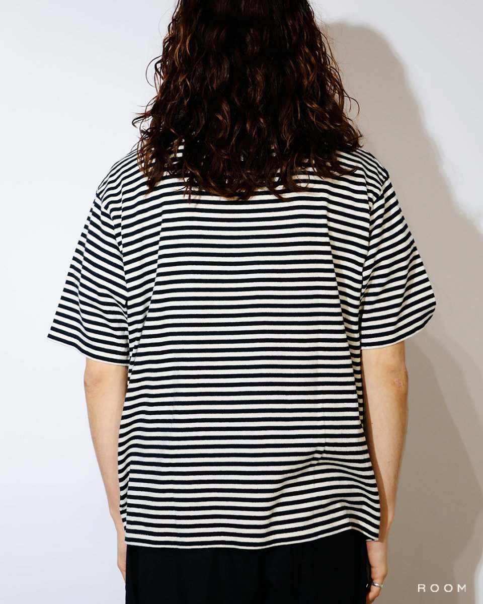 画像5: MINEDENIM  L.G.Border Crewneck T-SH (5)