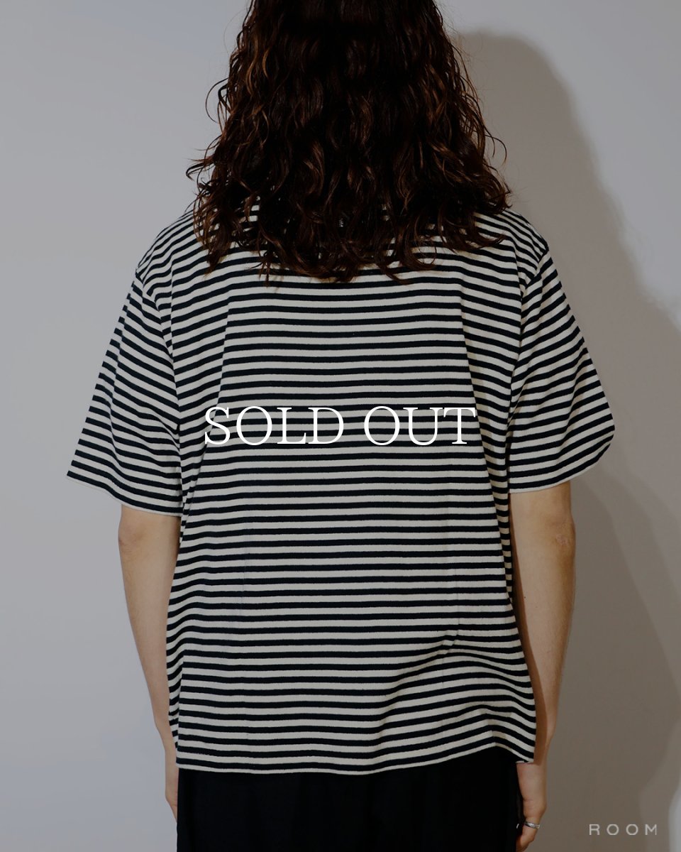 画像5: MINEDENIM  L.G.Border Crewneck T-SH (5)