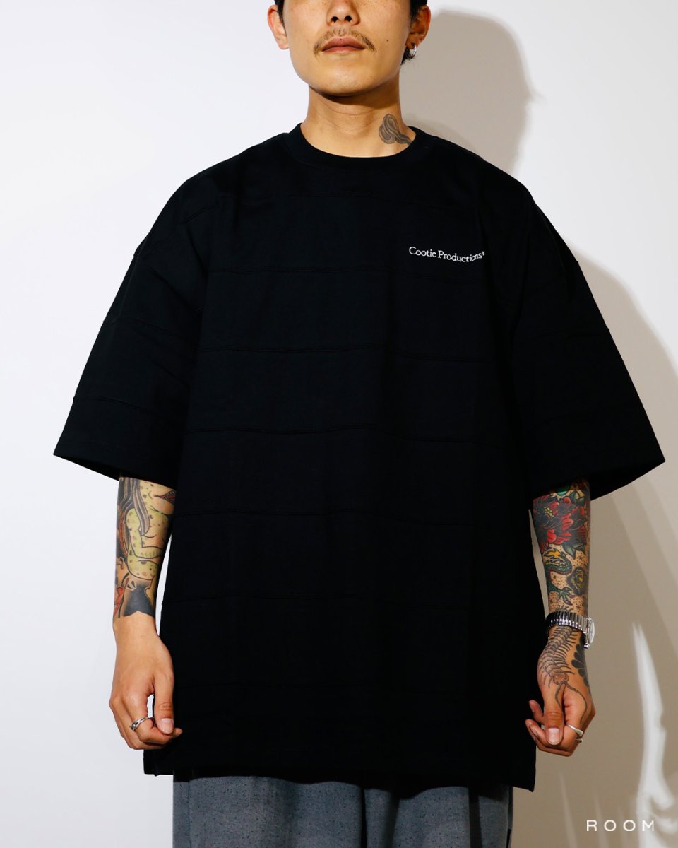 画像3: COOTIE PRODUCTIONS   Plaited Jersey Paneling Border S/S Tee (3)