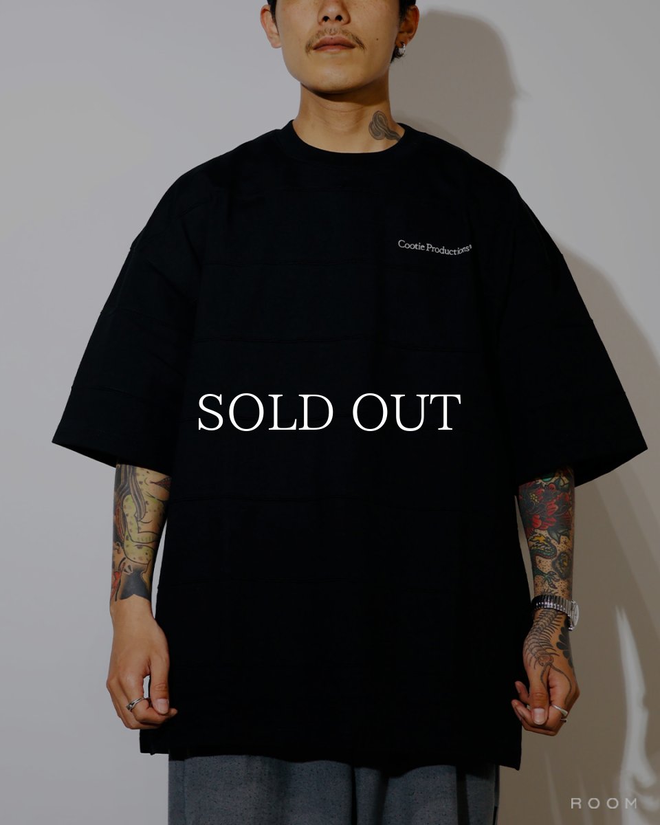 画像3: COOTIE PRODUCTIONS   Plaited Jersey Paneling Border S/S Tee (3)