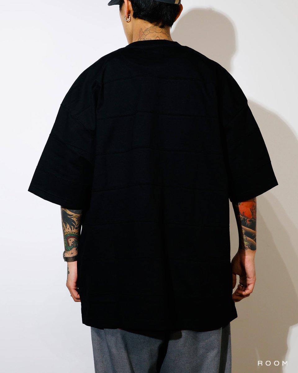 画像6: COOTIE PRODUCTIONS   Plaited Jersey Paneling Border S/S Tee (6)