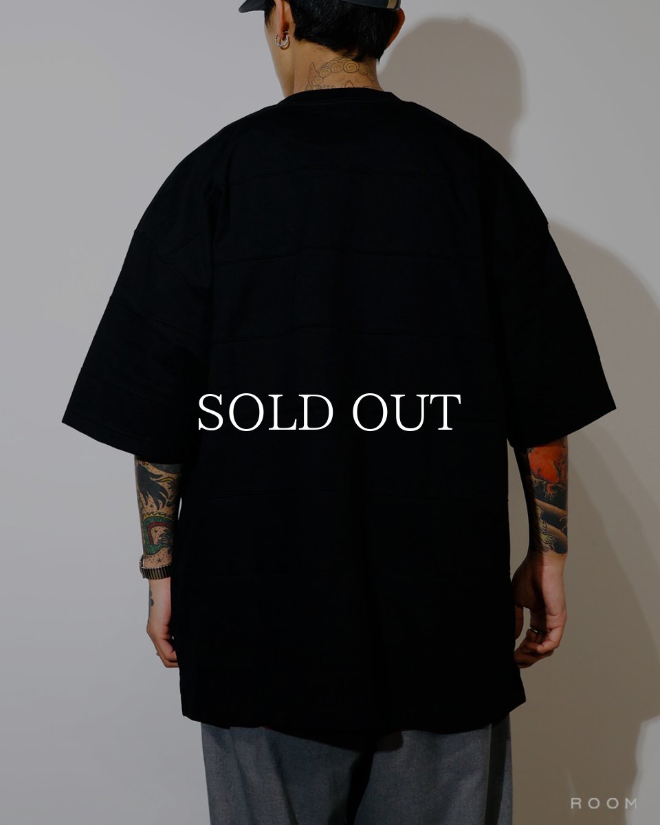 画像6: COOTIE PRODUCTIONS   Plaited Jersey Paneling Border S/S Tee (6)