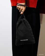 画像2: COOTIE PRODUCTIONS   Color Denim Drawstring Bag (2)