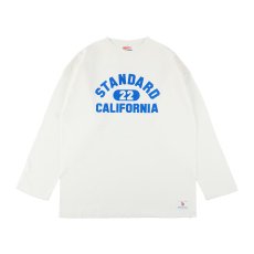 画像9: STANDARD CALIFORNIA  SD Heavyweight Football Logo Long Sleeve T Vintage Wash (9)
