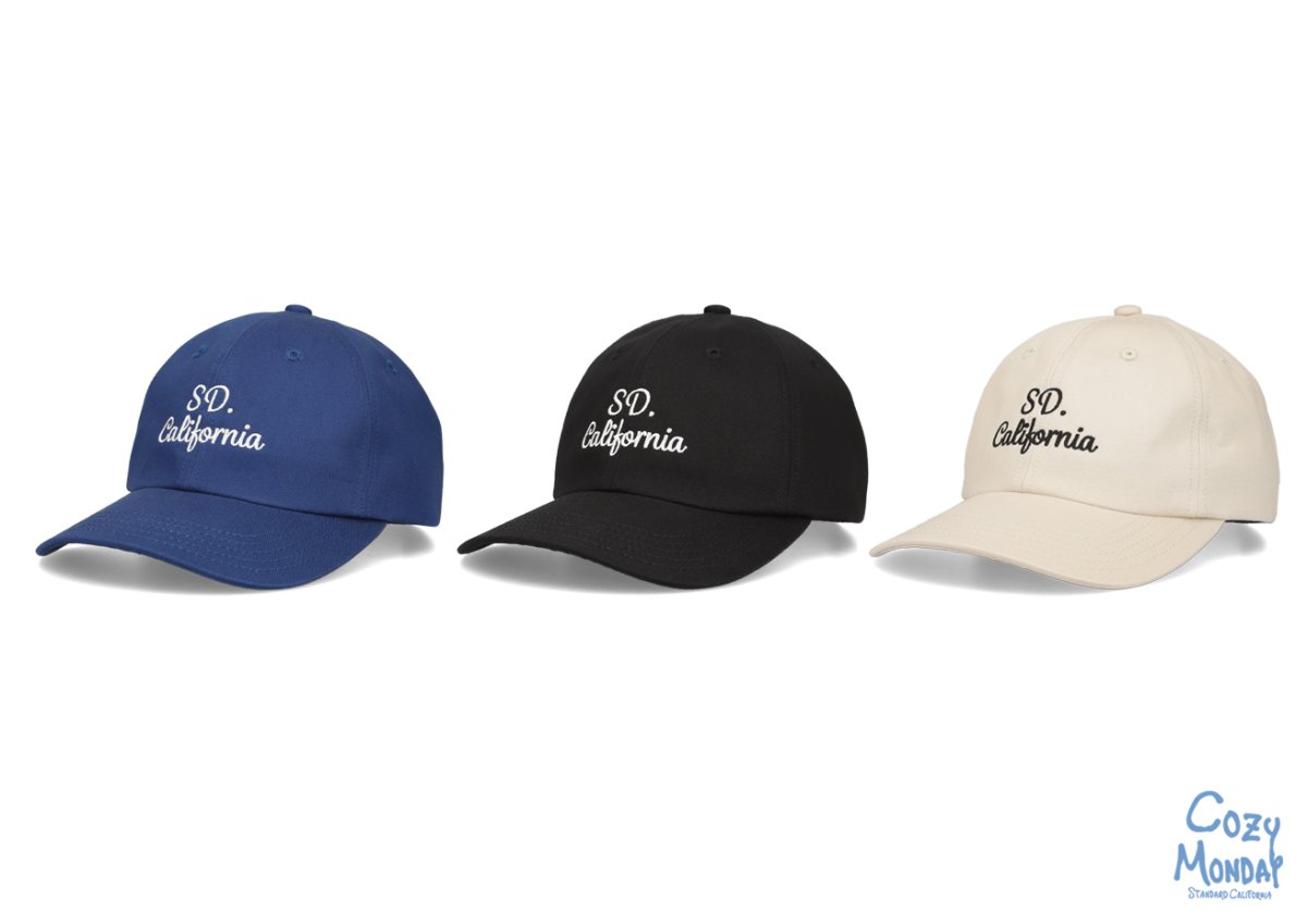 画像1: STANDARD CALIFORNIA  SD Logo Twill Baseball Cap (1)