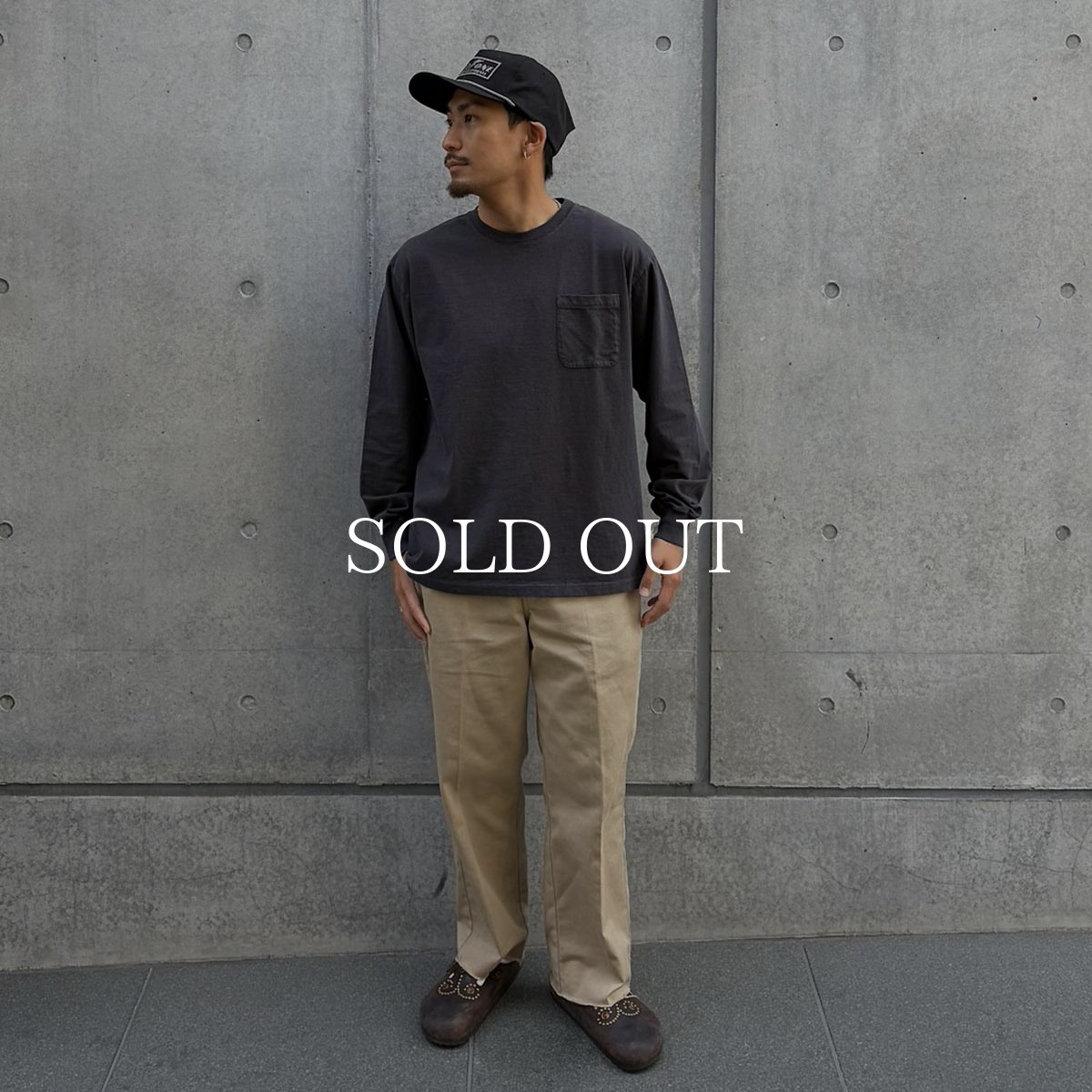 画像3: STANDARD CALIFORNIA  SD US Cotton Pocket Long Sleeve T Vintage Wash (3)