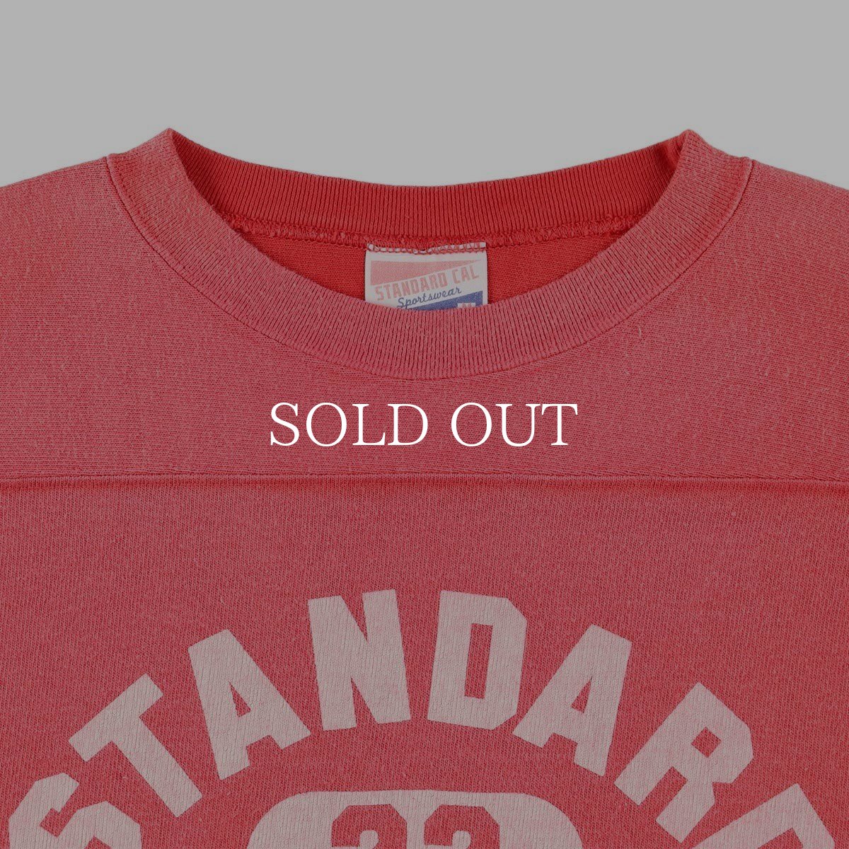 画像5: STANDARD CALIFORNIA  SD Heavyweight Football Logo Long Sleeve T Vintage Wash (5)