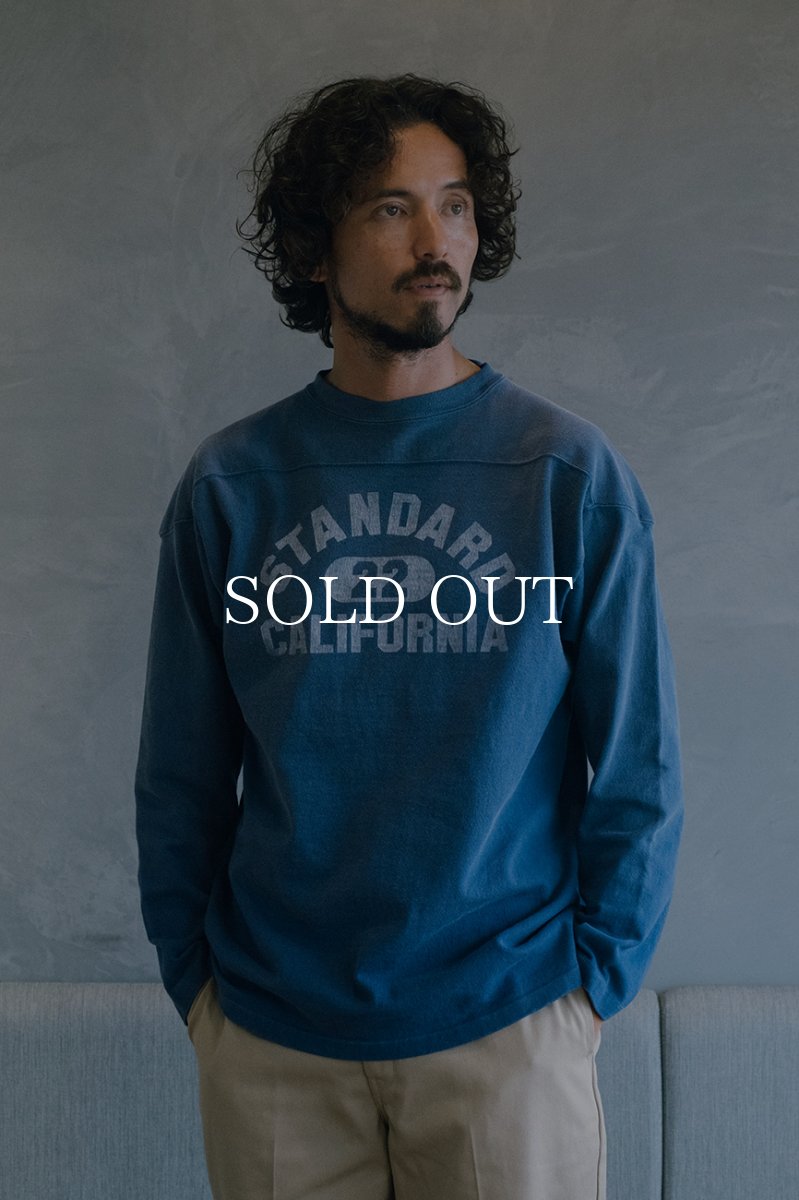 画像11: STANDARD CALIFORNIA  SD Heavyweight Football Logo Long Sleeve T Vintage Wash (11)