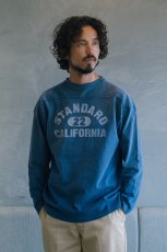 画像11: STANDARD CALIFORNIA  SD Heavyweight Football Logo Long Sleeve T Vintage Wash (11)