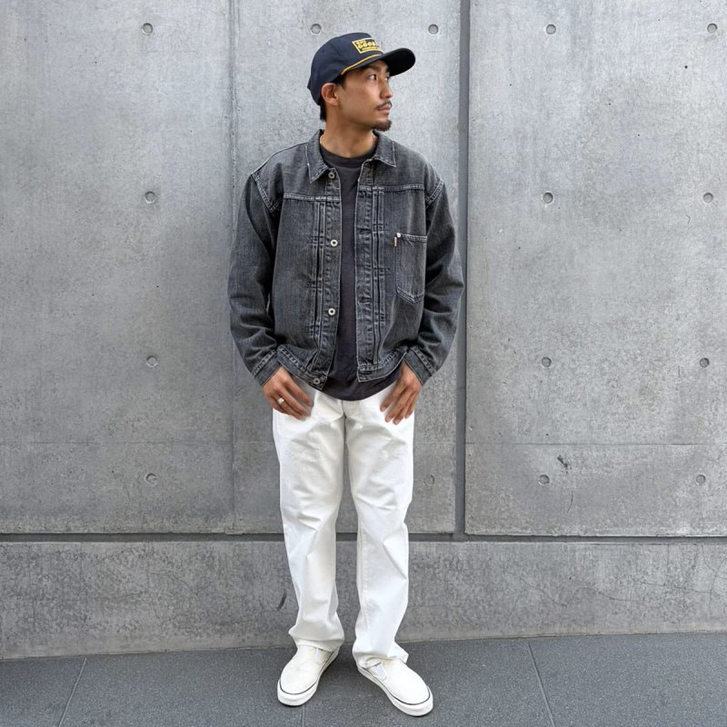 STANDARD CALIFORNIA SD Denim Jacket S996 WW II Vintage Wash