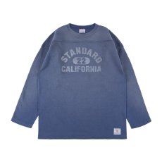 画像2: STANDARD CALIFORNIA  SD Heavyweight Football Logo Long Sleeve T Vintage Wash (2)