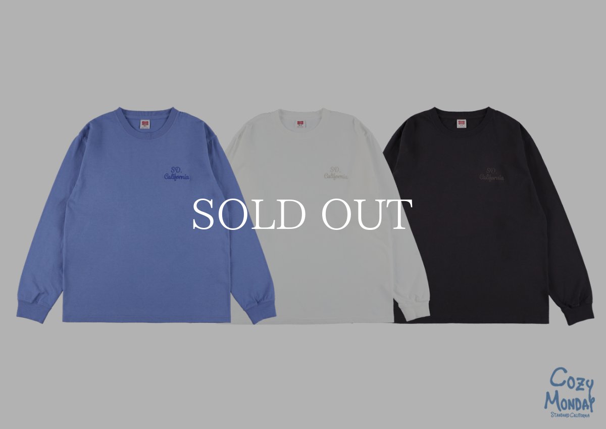 画像1: STANDARD CALIFORNIA  SD US Cotton Logo Long Sleeve T (1)