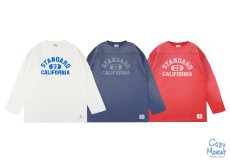 画像1: STANDARD CALIFORNIA  SD Heavyweight Football Logo Long Sleeve T Vintage Wash (1)