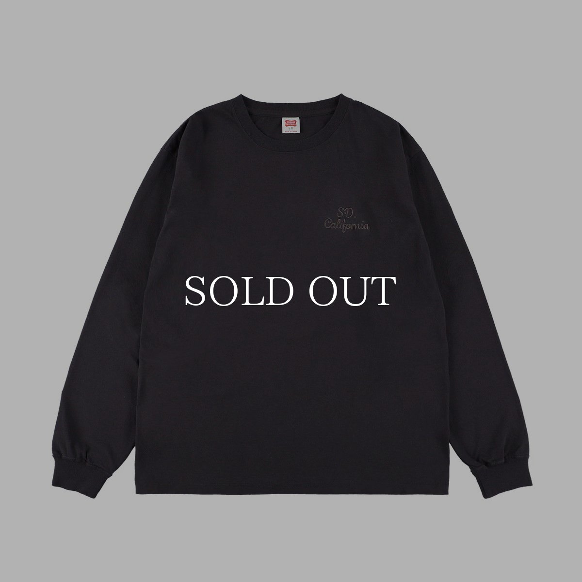 画像2: STANDARD CALIFORNIA  SD US Cotton Logo Long Sleeve T (2)