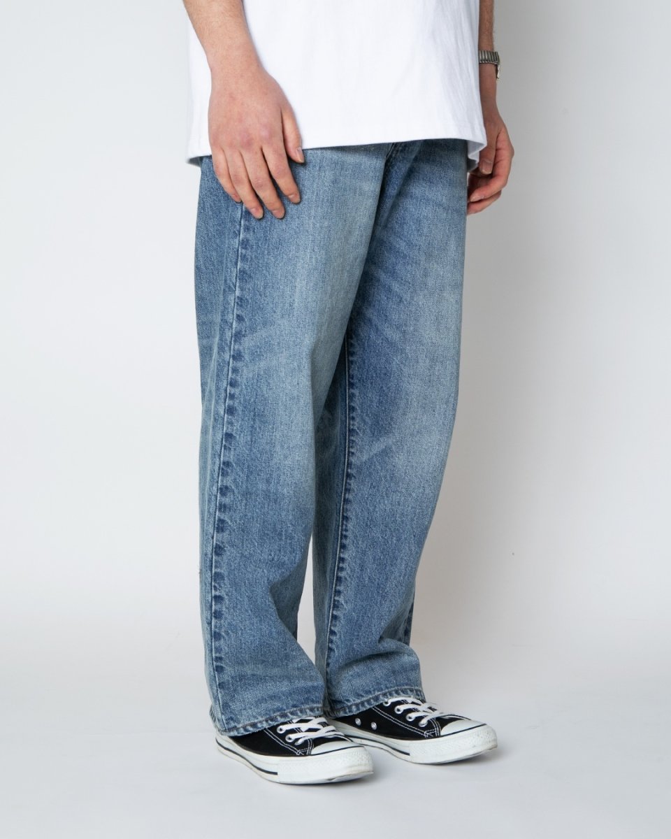 画像10: APPLEBUM  Authentic Straight Denim Pants (10)