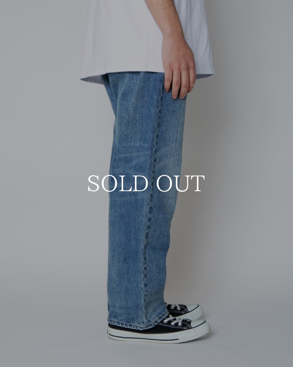 画像9: APPLEBUM  Authentic Straight Denim Pants (9)
