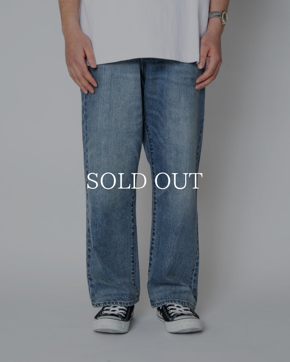 画像3: APPLEBUM  Authentic Straight Denim Pants (3)