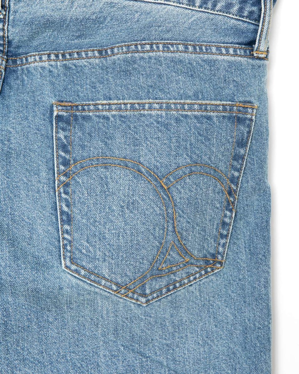 画像12: APPLEBUM  Authentic Straight Denim Pants (12)