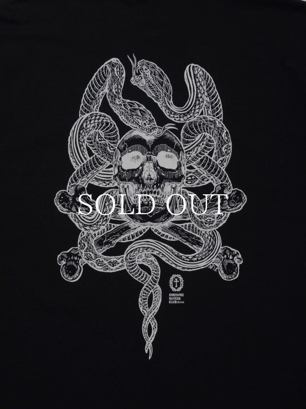 ANTIDOTE BUYERS CLUB ASIC Oversized S/S Tee (Skull N' Snake
