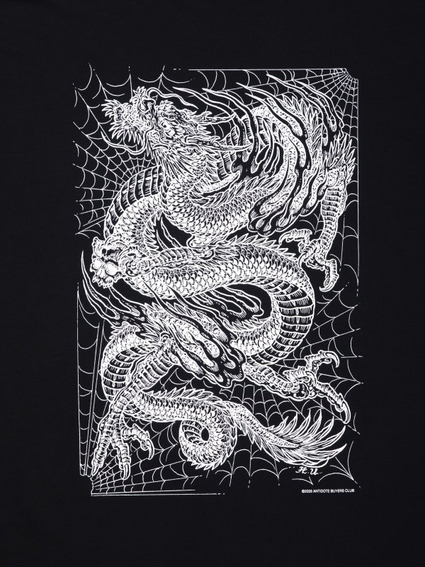 ANTIDOTE BUYERS CLUB ASIC Oversized S/S Tee (Oriental Dragon