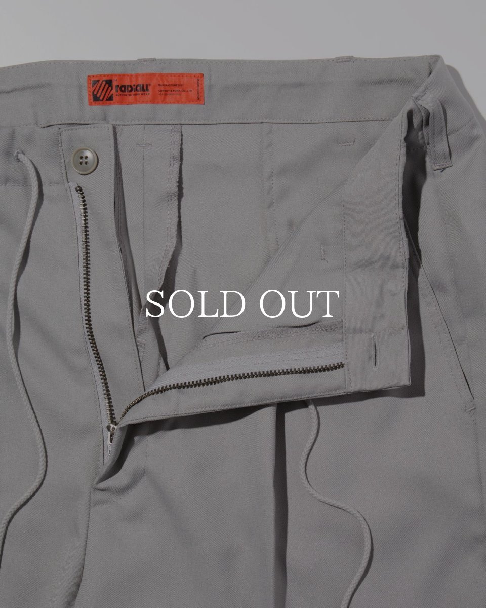 画像10: RADIALL  CHEV - PREST - WIDE FIT PLEATED TROUSERS (10)