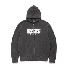 画像1: RATS  PIGMENT DYED ZIP HOODIE (1)