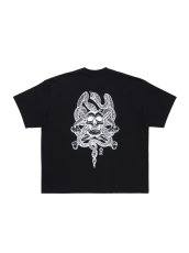 画像1: ANTIDOTE BUYERS CLUB   ASIC Oversized S/S Tee (Skull N' Snake) (1)