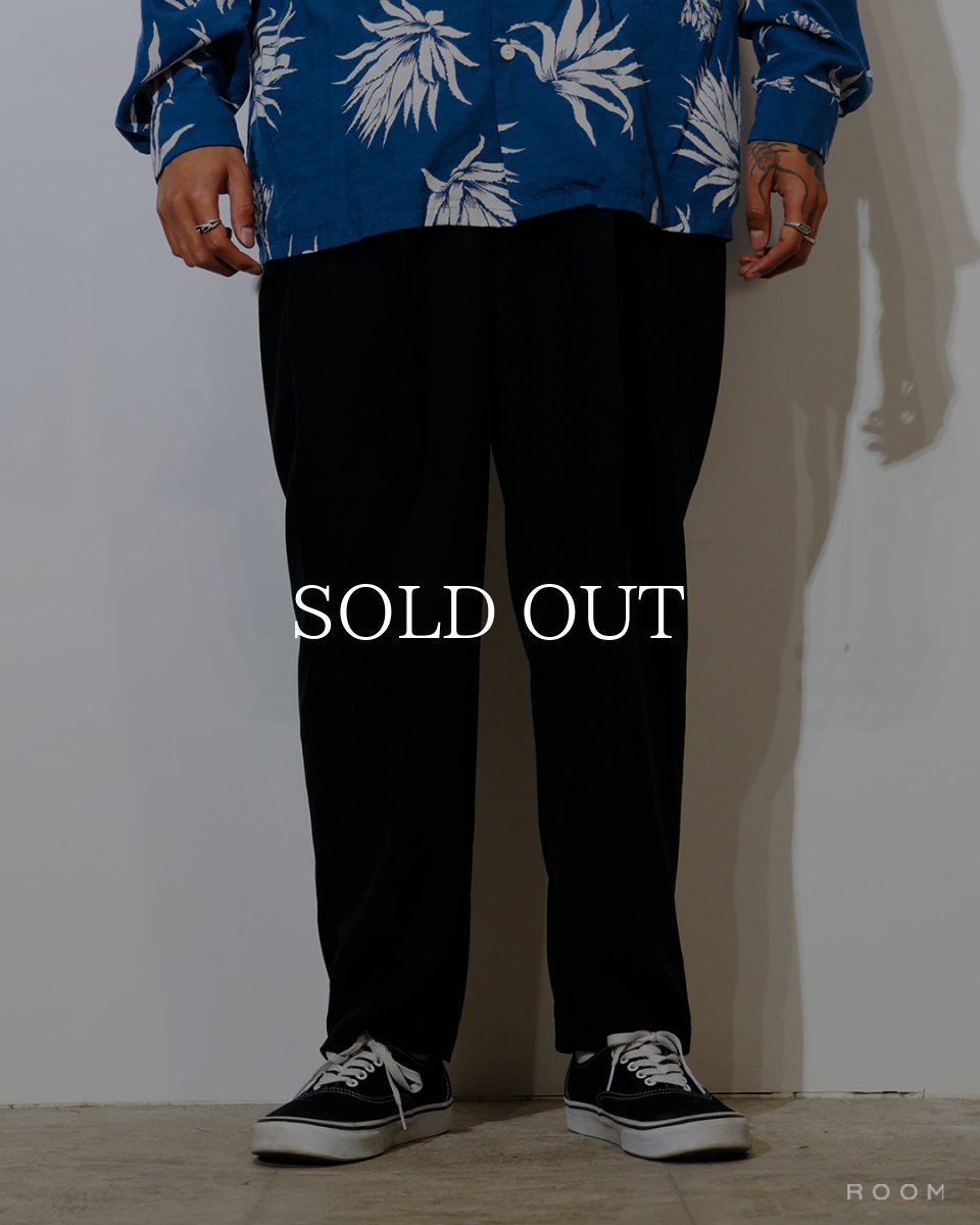 画像3: RADIALL  CHEV - PREST - WIDE FIT PLEATED TROUSERS (3)