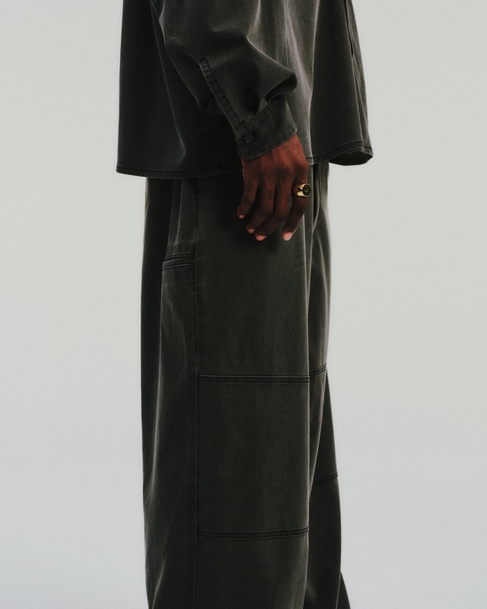 画像10: COOTIE PRODUCTIONS   Pigment Coating T/R Twill Double Knee Work Trousers (10)