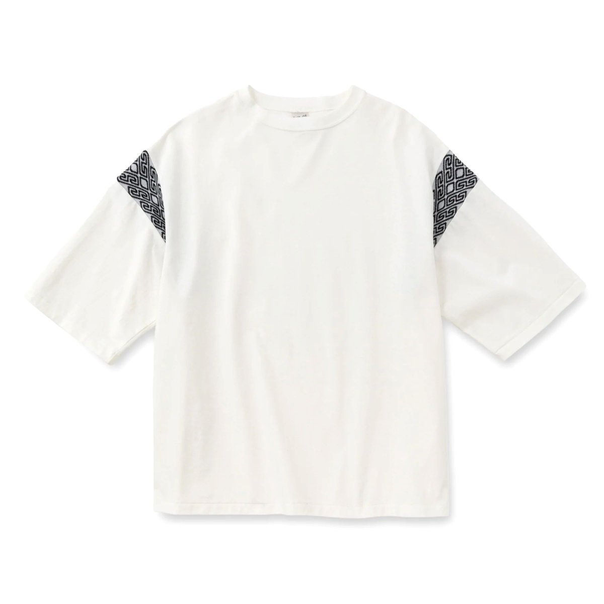 画像6: CALEE  NATIVE PATTERN RIB FOOT BALL TEE (6)