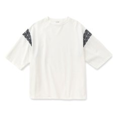 画像6: CALEE  NATIVE PATTERN RIB FOOT BALL TEE (6)