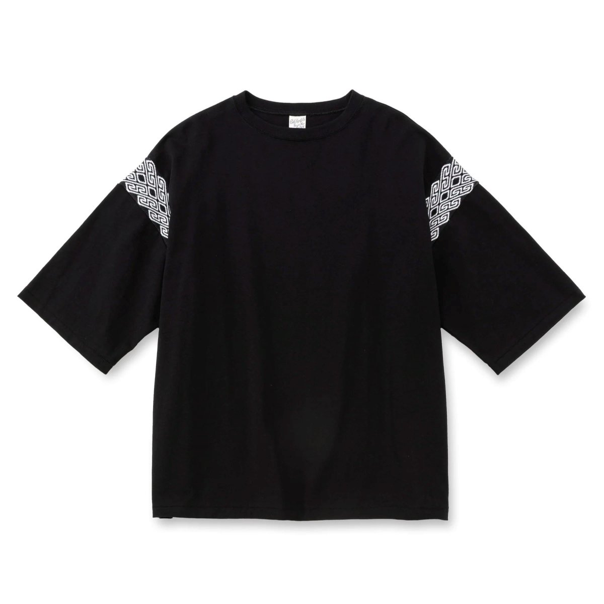 画像5: CALEE  NATIVE PATTERN RIB FOOT BALL TEE (5)