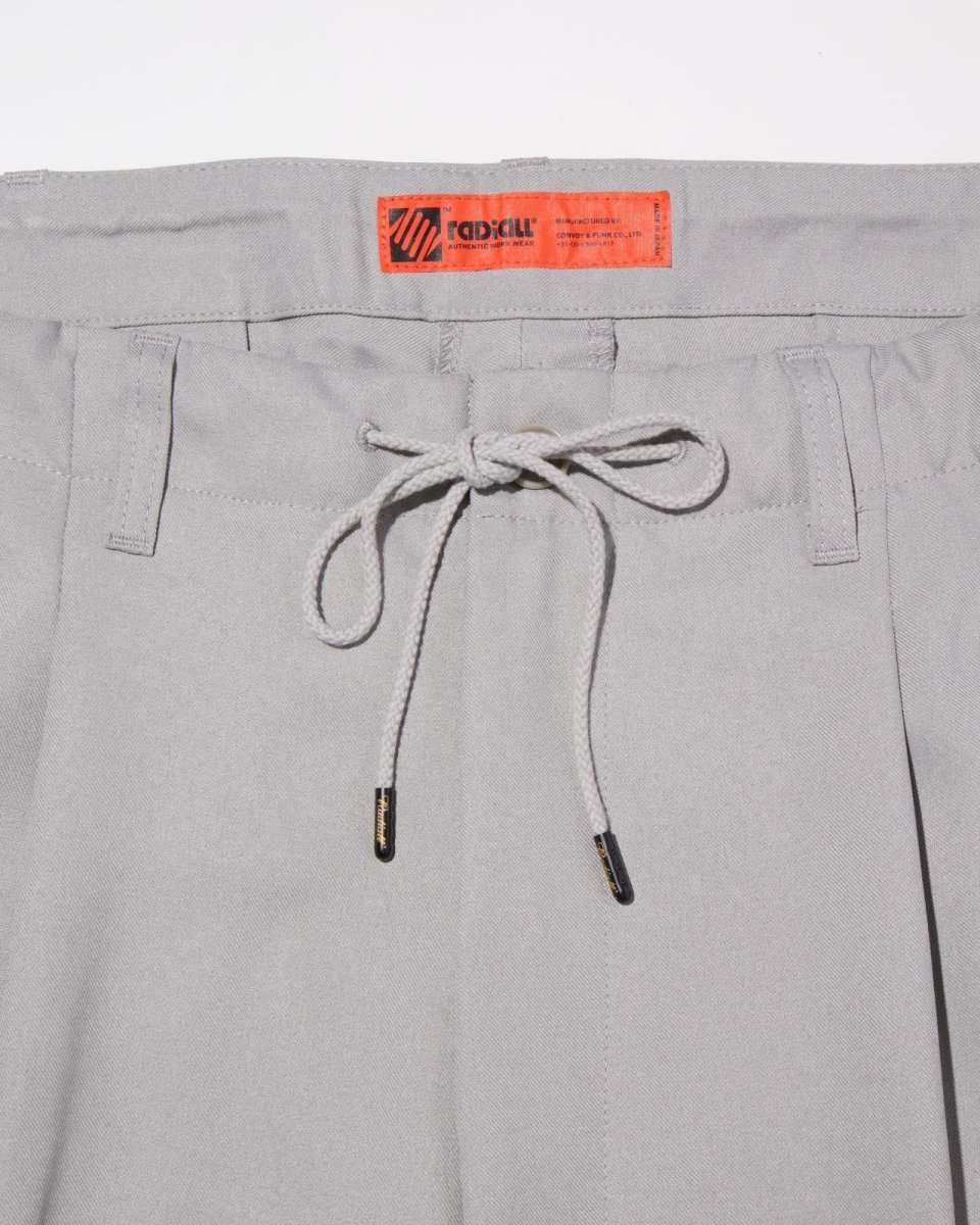 画像9: RADIALL  CHEV - PREST - WIDE FIT PLEATED TROUSERS (9)