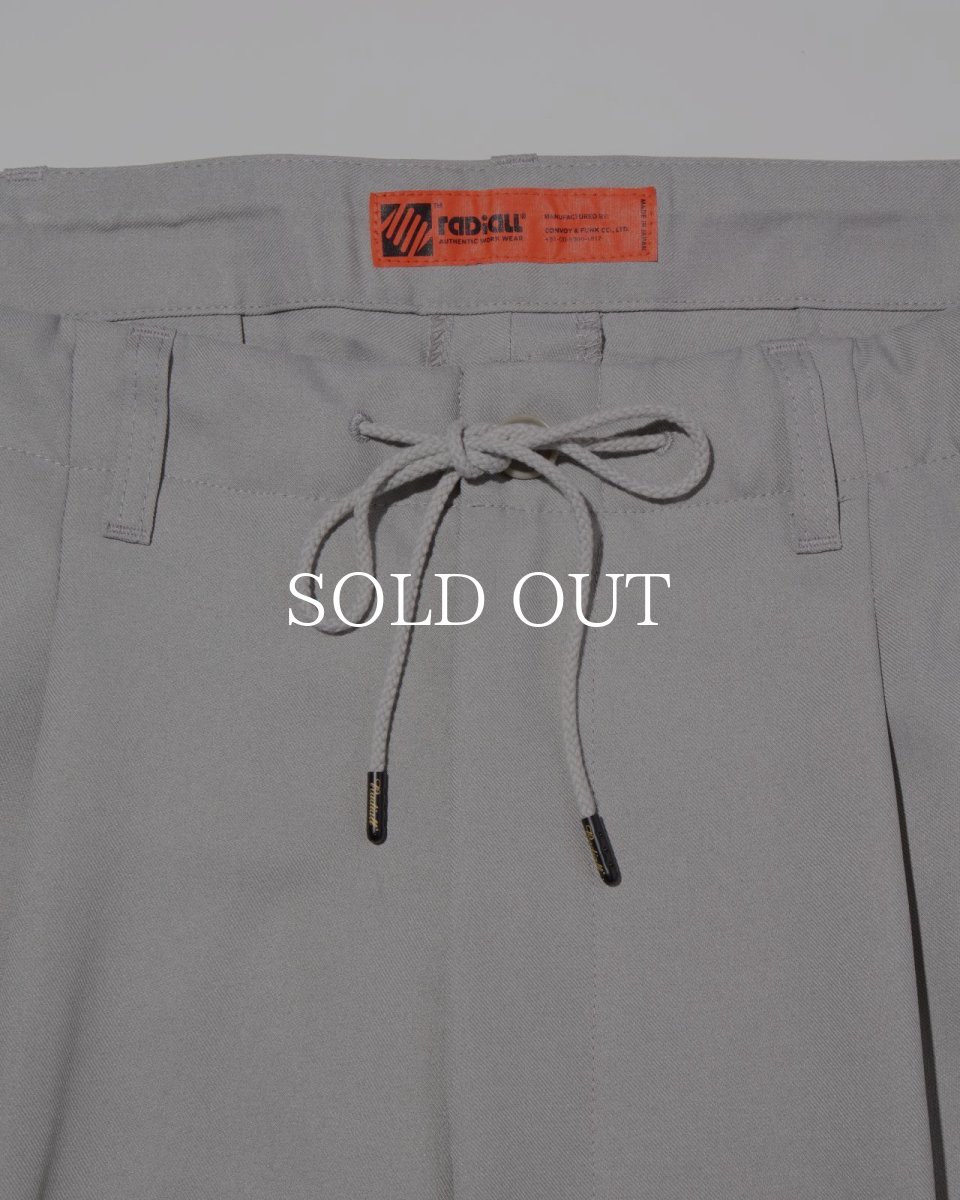 画像9: RADIALL  CHEV - PREST - WIDE FIT PLEATED TROUSERS (9)