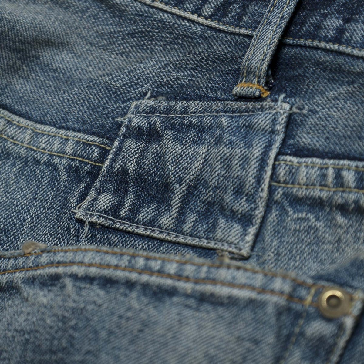 画像9: MADNESS  AGING DENIM PANTS . M2 REGULAR (9)