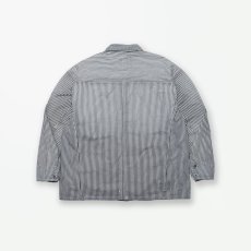 画像2: MADNESS  RAILROAD HICKORY STRIPE WORK JACKET (2)