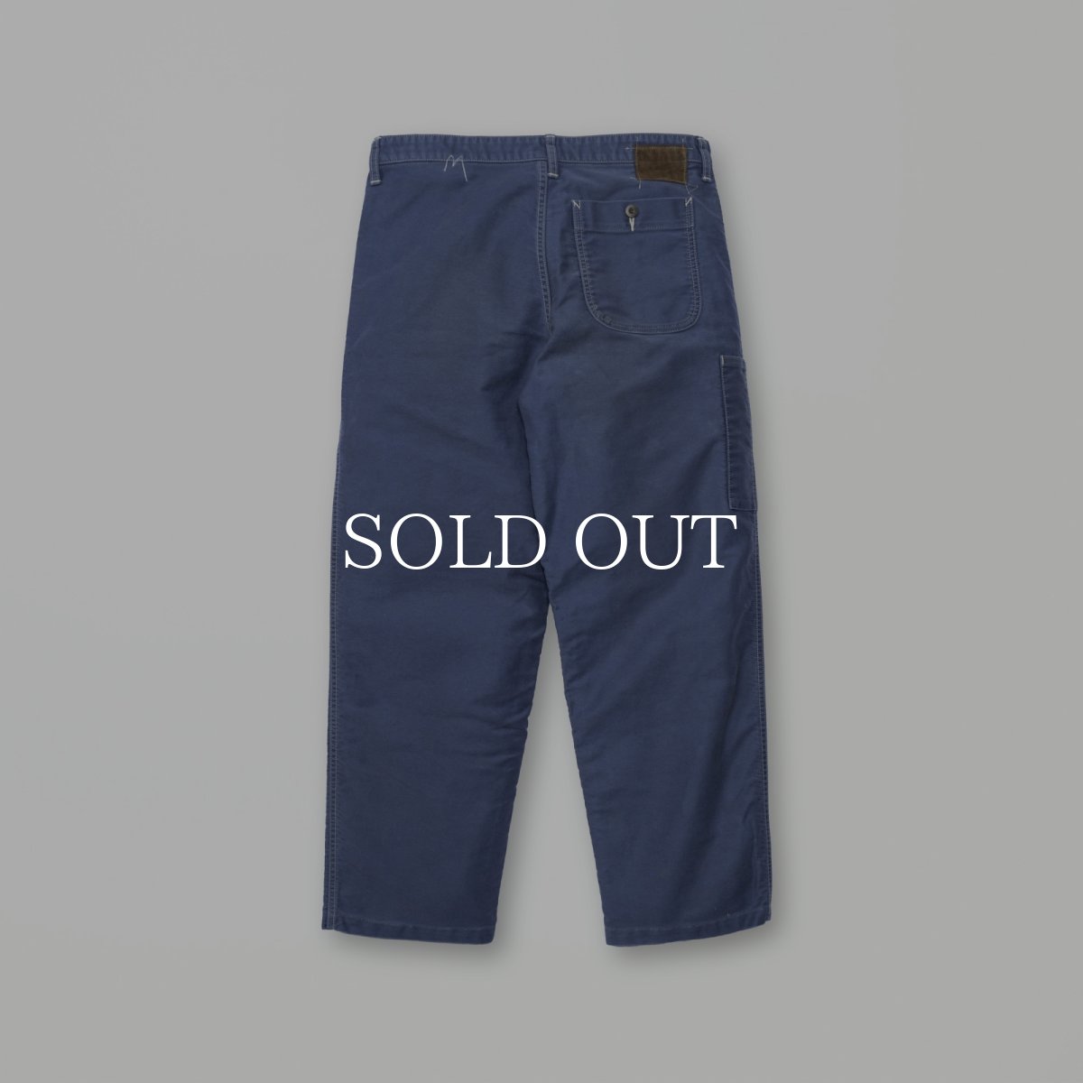 画像2: MADNESS  VTG FRENCH WORK WIDE PANTS (2)