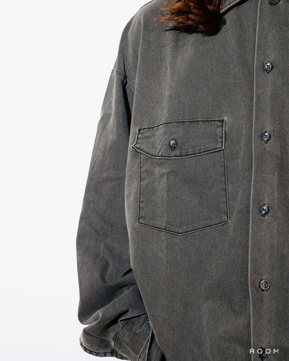 画像5: COOTIE PRODUCTIONS   Pigment Coating T/R Twill L/S Work Shirt (5)