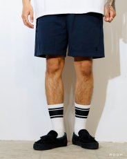 画像2: CALEE  LIGHT OZ NT LOGO SWEAT SHORTS (2)