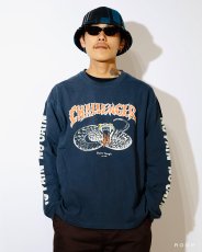 画像2: CHALLENGER  L/S PIGMENT SNAKE TEE (2)