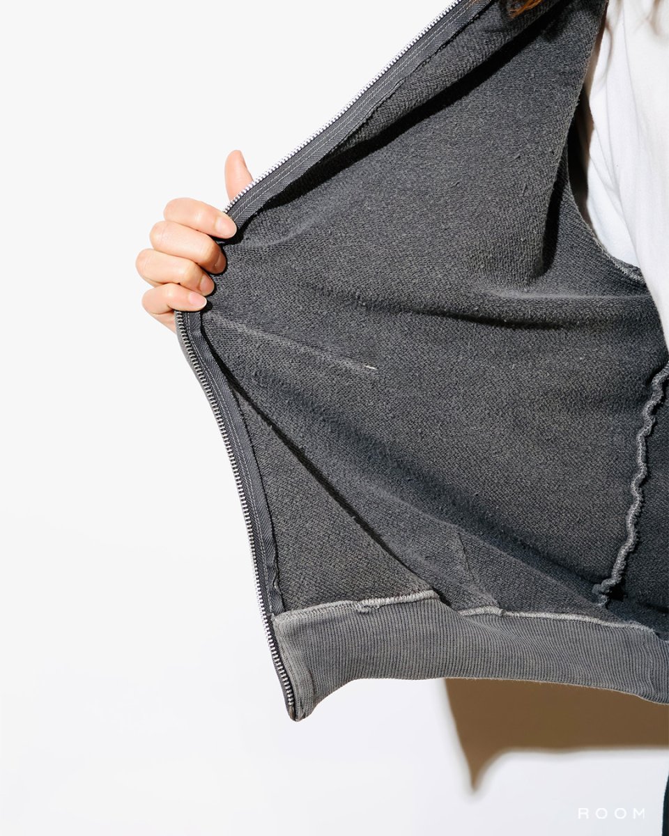 画像5: RATS  PIGMENT DYED ZIP HOODIE (5)
