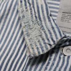 画像8: MADNESS  RAILROAD HICKORY STRIPE WORK JACKET (8)